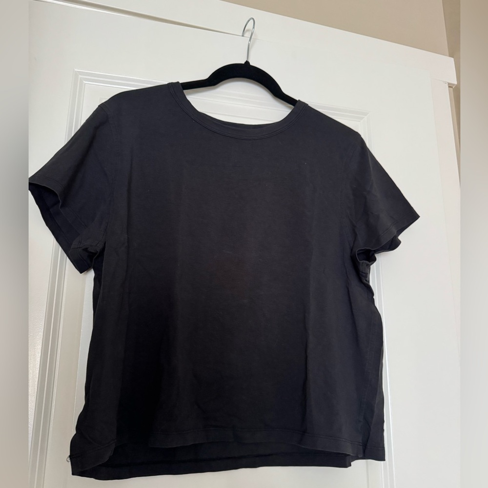 Lululemon Classic Fit Cotton Blend T-Shirt Size 12